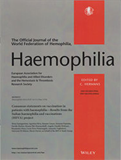 Immagine di reprint haemophilia hae.13756 Santagostino