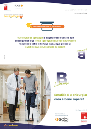 Immagine di Emofilia B e chirurgia: cosa è bene sapere?