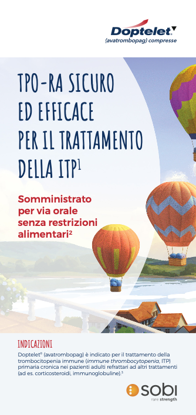 Immagine di Doptelet - Leaflet Key Message